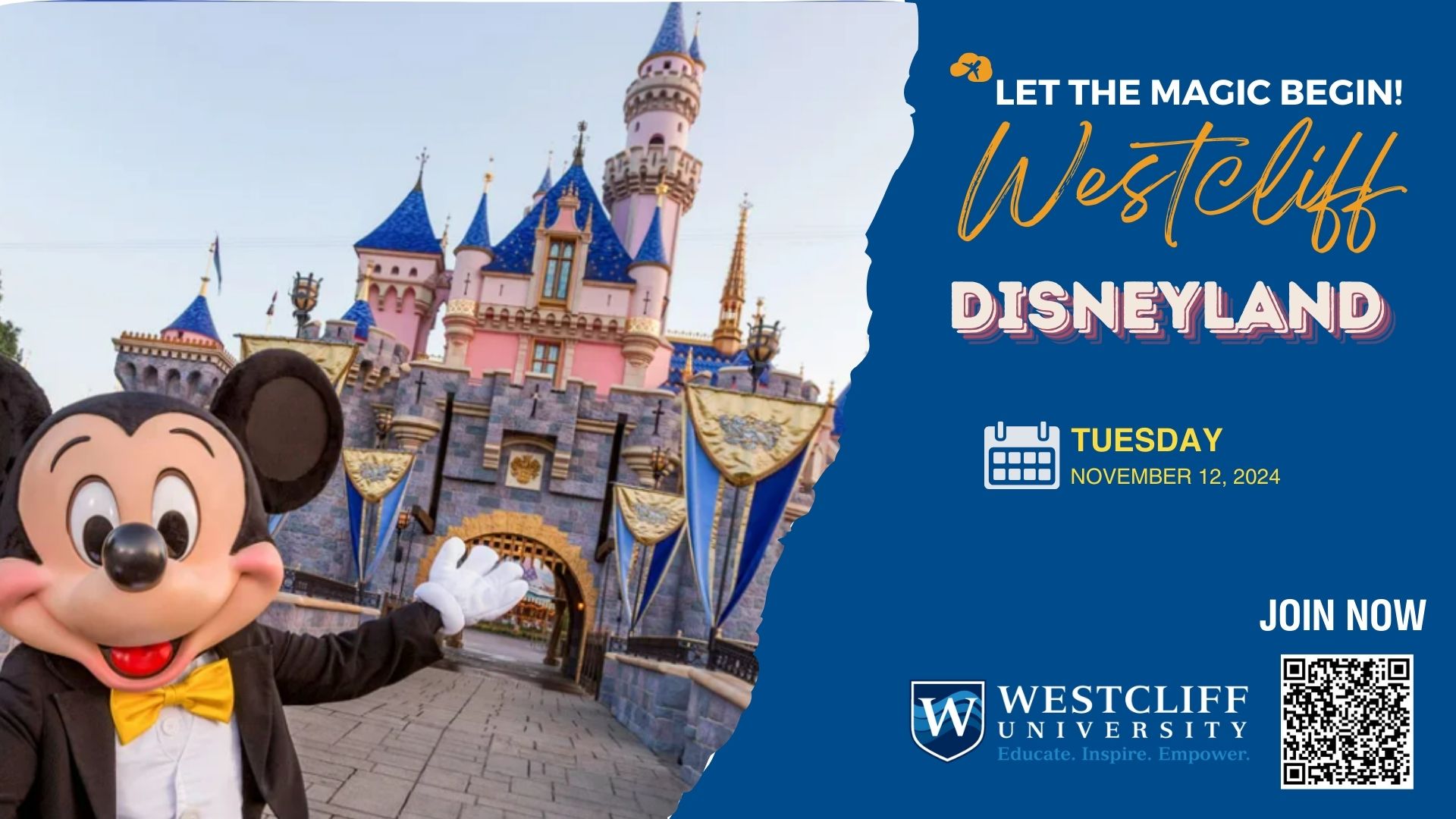 Westcliff University Student Life - Disneyland