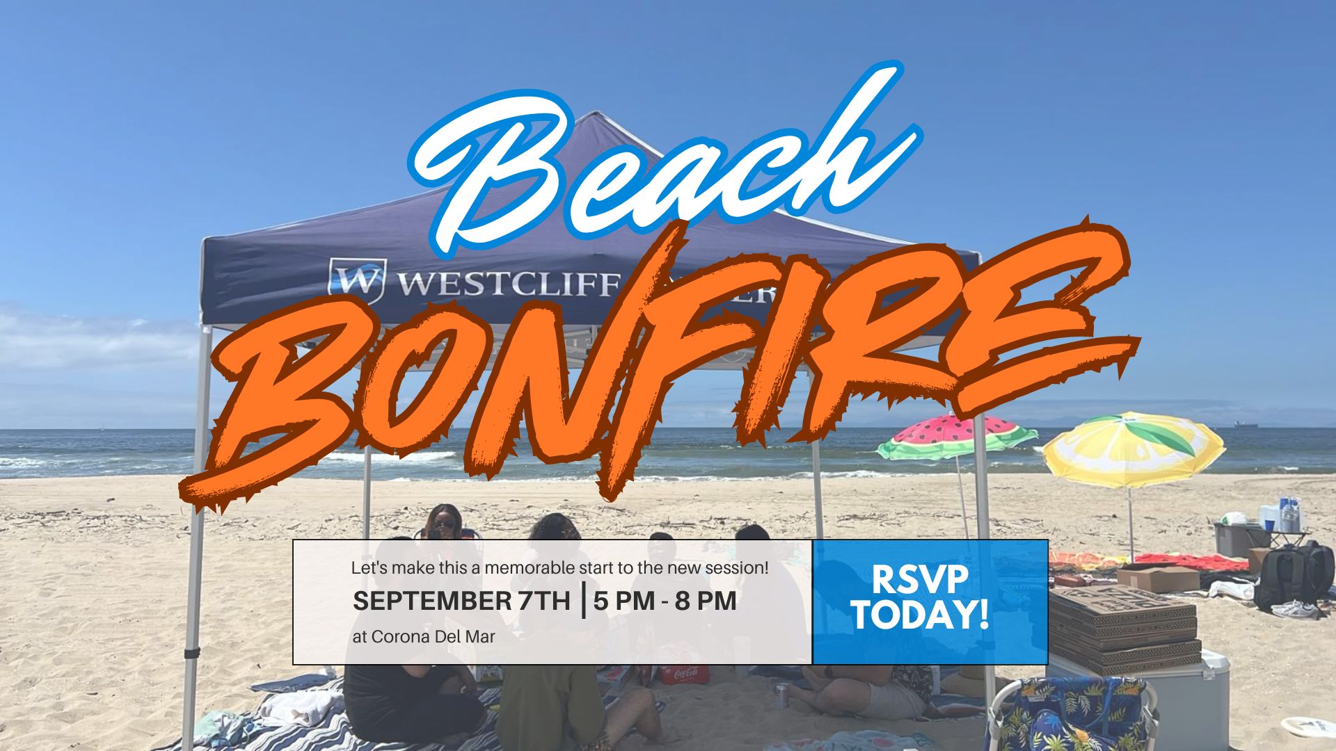 Westcliff University Welcome Beach Bonfire - Sep 7, 2024