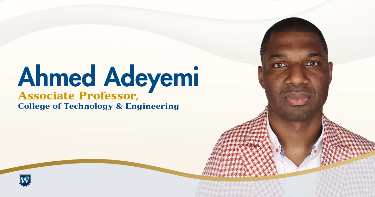 Associate Professor Ahmed Adeyemi Earns Faculty of the Year Award at Westcliff University