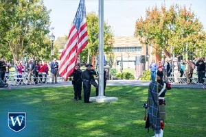 Westcliff University was honored at Golden West College's Veterans Day ceremony, 2024