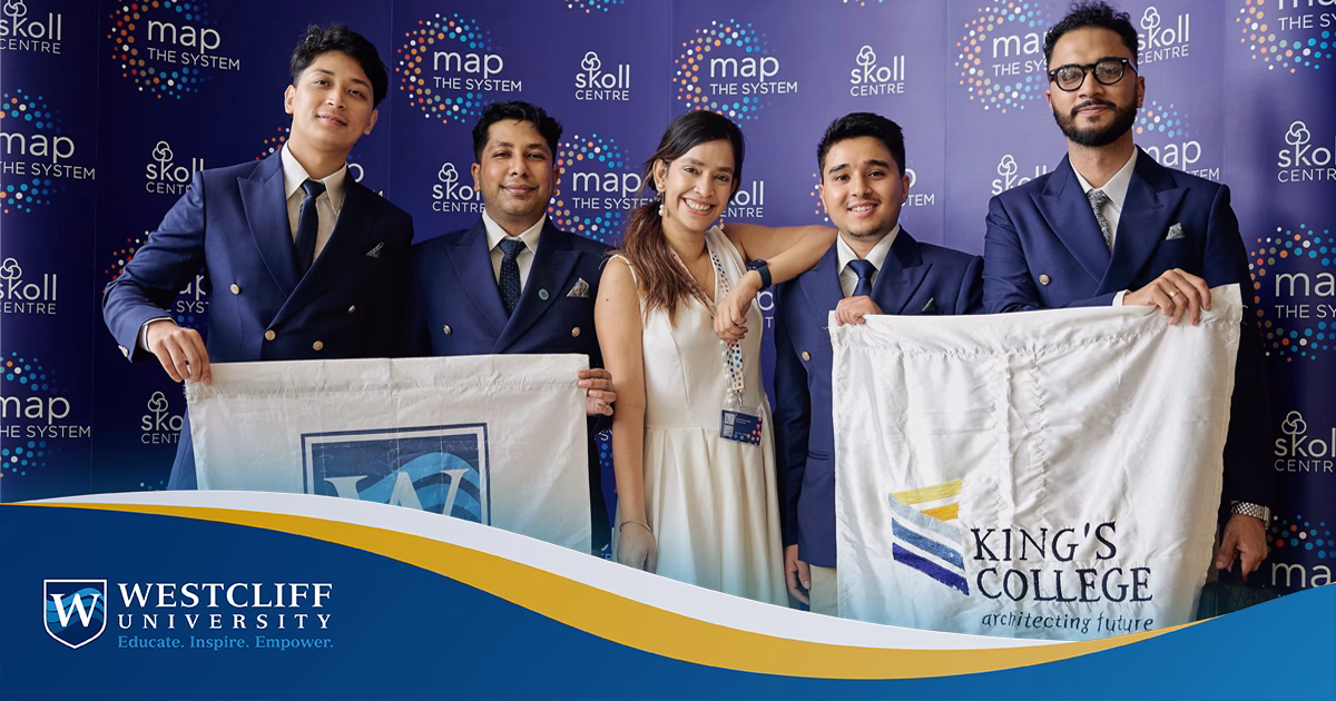 From Kathmandu to Oxford: King&rsquo;s College Nepal Shines at Map the System 2025